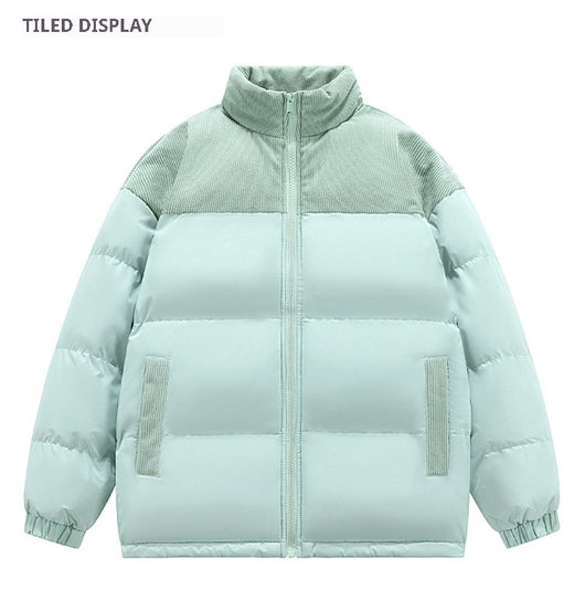 Abrigo Acolchado de Invierno con Capucha para Hombre - Image 12