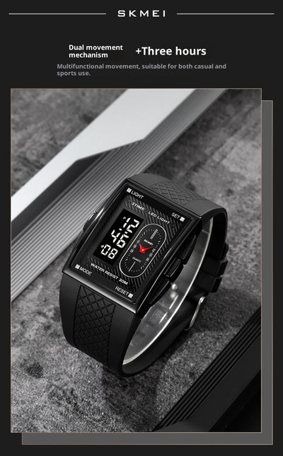 Reloj Deportivo Inteligente Dual para Estudiantes - Resistente al Agua - Image 26