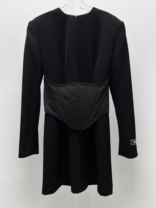 Conjunto Vestido Mini Dos Piezas Cintura Pez Otoño Invierno - Image 7
