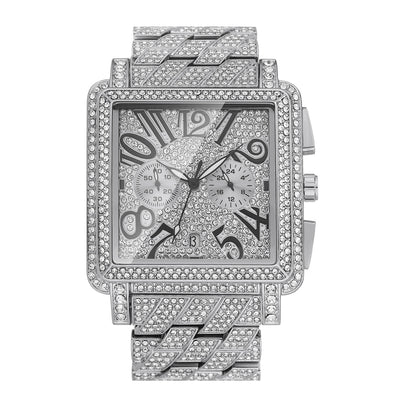 Reloj Deportivo Digital de Diamante con Pantalla Cuadrada y Múltiples Funciones - Image 6