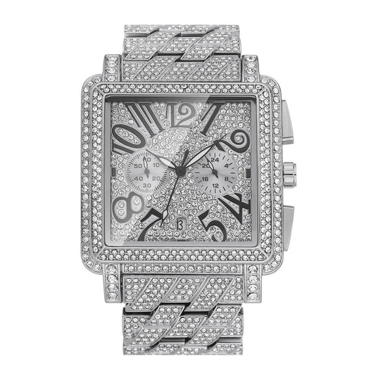 Reloj Deportivo Digital de Diamante con Pantalla Cuadrada y Múltiples Funciones - Image 6