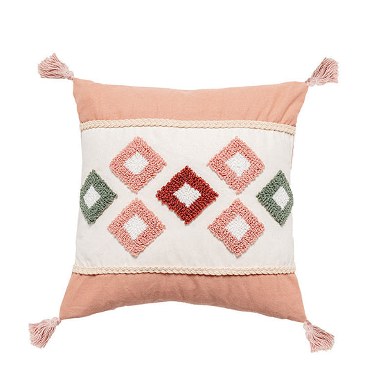 Funda de Almohada Velvet con Formas Geométricas para Decoración del Hogar - Image 12