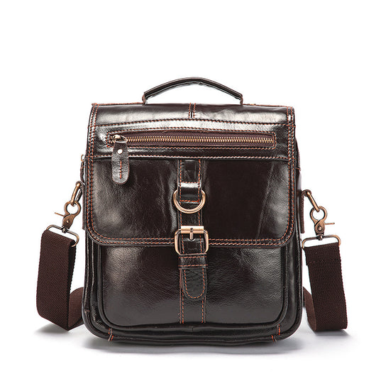Bolso Crossbody de Cuero para Hombre - Versátil y Funcional - Image 8