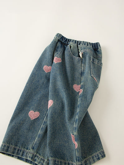 Pantalones Rectos Anchos para Niña - Estilo Casual Moderno - Image 4