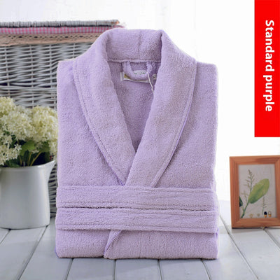 Bata de Baño Térmica de Algodón - Unisex Absorbente y Secado Rápido - Image 11