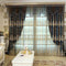 Cortinas Italianas Elegantes con Bordado en Relieve para Sala y Dormitorio