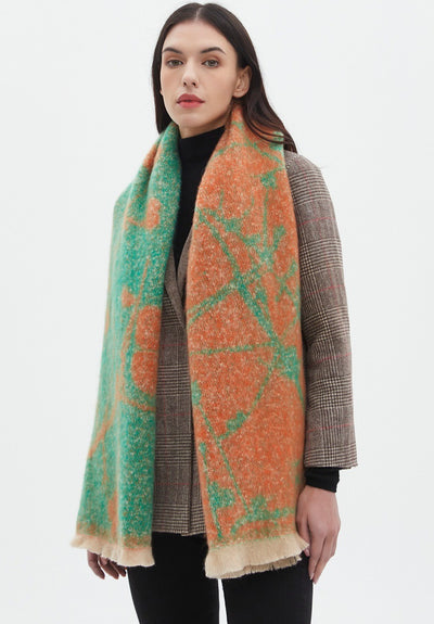 Chal Foulard Floral Jacquard para Mujer - Image 23