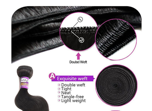 Extensiones de Cabello Humano Peruano Ondas Suaves - Image 17