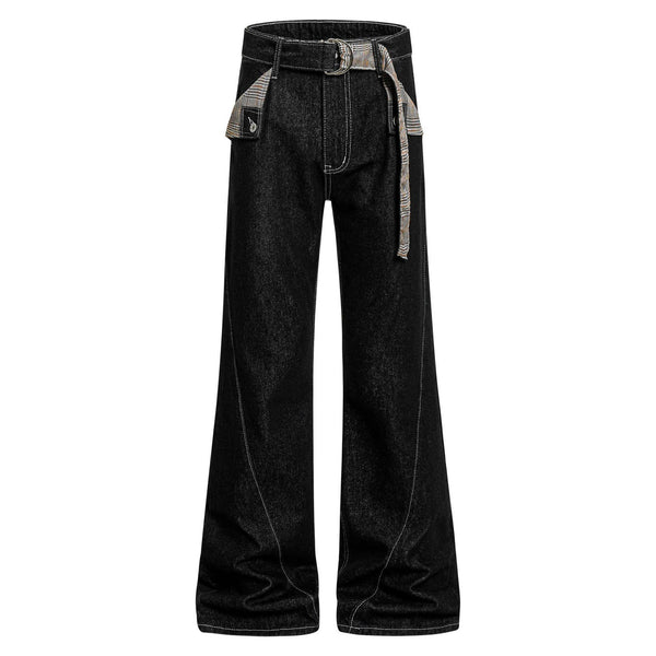 Jeans Hombre Corte Recto Americano Fit Suelto Efecto Adelgazante - Image 4