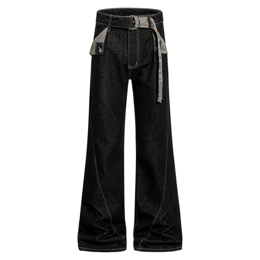 Jeans Hombre Corte Recto Americano Fit Suelto Efecto Adelgazante - Image 4
