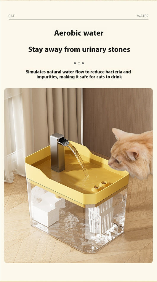 Fuente de Agua Circulante para Gatos con Filtro Automático - Image 14