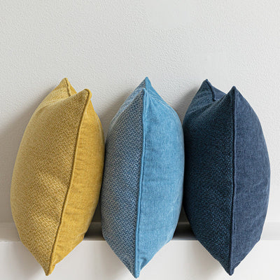 Almohada Nórdica Minimalista de Algodón y Lino - Image 3