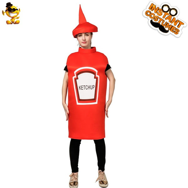 Disfraz de Pareja Salsa de Tomate y Mostaza para Adultos