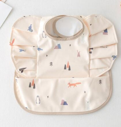 Babero Impermeable con Bolsillo Alas de Ángel para Bebé - Image 17