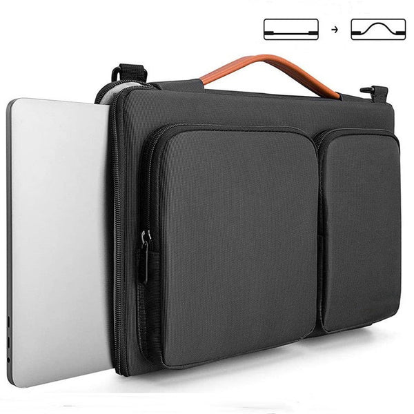 Bolsa Bandolera para Laptop de 14 Pulgadas - Diseño Asimétrico