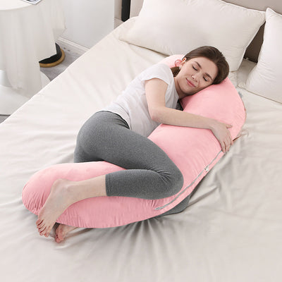 Almohada de Embarazo Ergonómica con Soporte Lumbar para Dormir de Lado