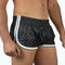 Shorts de Cuero PU con Detalles en Contraste - Estilo Europeo Moderno