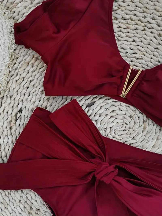 Bikini Dos Piezas Estilo Occidental para Mujer - Image 9