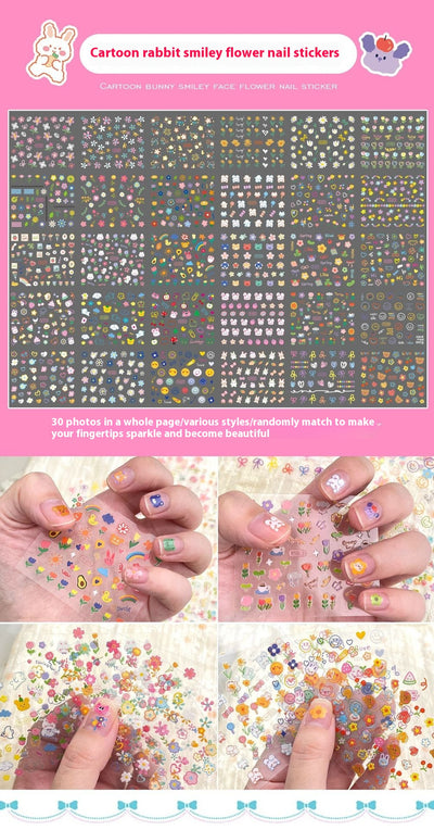Set de Stickers 3D para Uñas con Decoraciones en Relieve - Image 22