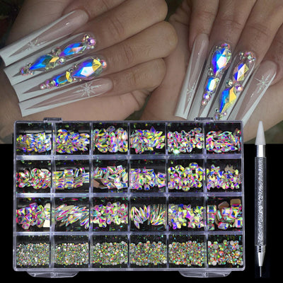 Estuche de Manicura 24 Diamantes con Joyero Integrado - Image 6