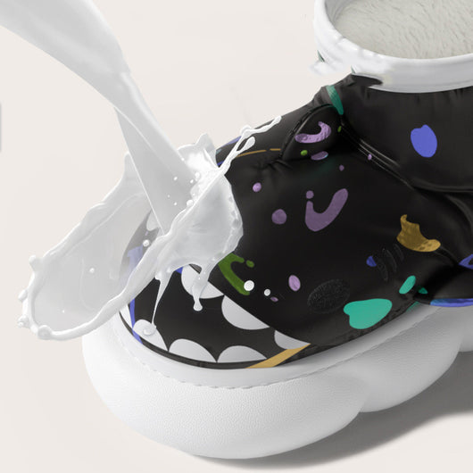 Paquete Completo de Abrigo para el Hogar: Zapatos Impermeables con Relleno de Plumón para Hombre y Mujer - Image 11