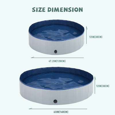 Piscina Plegable para Mascotas con Placa Antideslizante Reforzada - Image 9