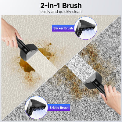 Limpiador Multifunción para Sofás, Alfombras y Cortinas con Aspiración Integrada - Image 3