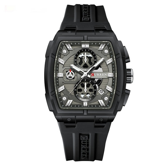 Reloj de Pulsera Hombre Impermeable con Calendario y Seis Agujas - Image 6