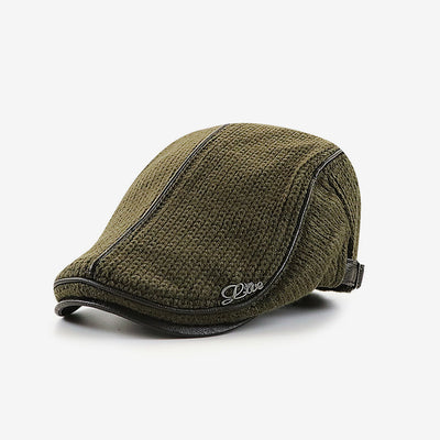 Gorro Tejido Grueso Británico para Hombre - Abrigo Casual - Image 4