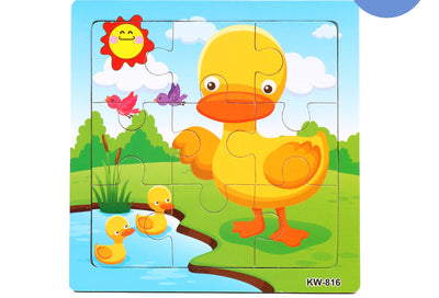 Puzzle de Animales de Madera - Juego Educativo para Niños y Padres - Image 30