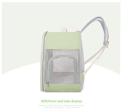 Mochila Transportadora Transparente para Mascotas con Doble Correa - Image 26