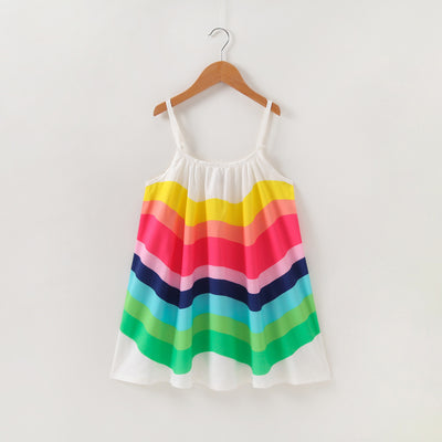 Vestido Princesa Estilo Occidental con Tirantes para Niña - Image 2