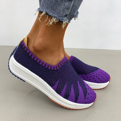 Zapatillas Deportivas Flyknit Transpirables con Cuña - Image 5