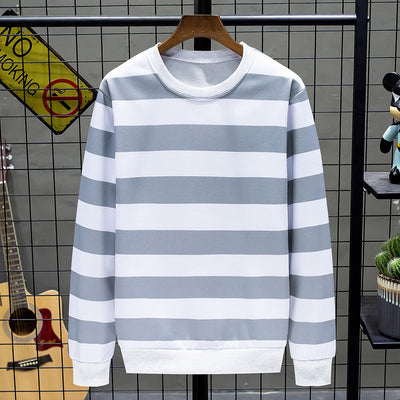 Suéter de Pareja Otoño Hombre Estilo Coreano Slim Fit Universitario - Image 2