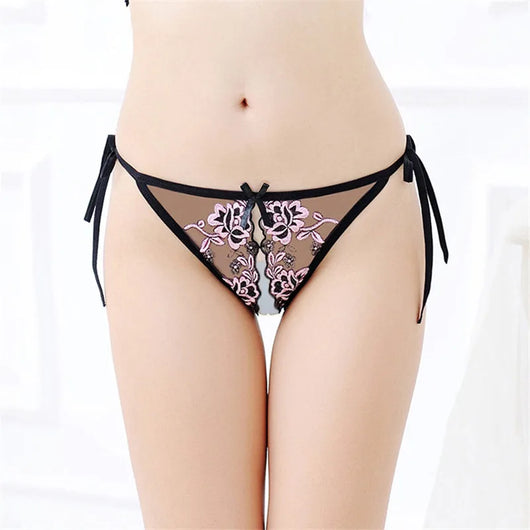 Braguitas de Encaje Transparente con Diseño T - Image 22