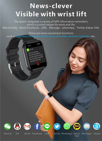 Pulsera Inteligente Q9 Pro - Reloj Multifunción - Image 18