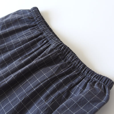 Conjunto de Pijama Camisón a Cuadros - Image 4