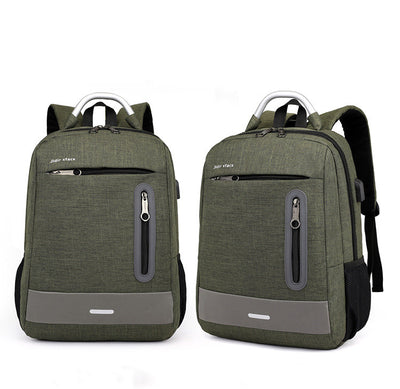 Mochila para Laptop con Carga USB en Tela Oxford - Image 5