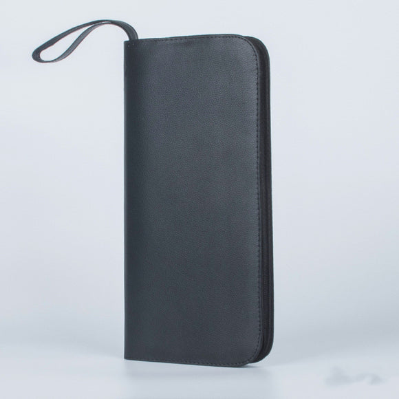 Estuche de Cuero PU para 36 Bolígrafos y Plumas Fountain - Organizador Premium
