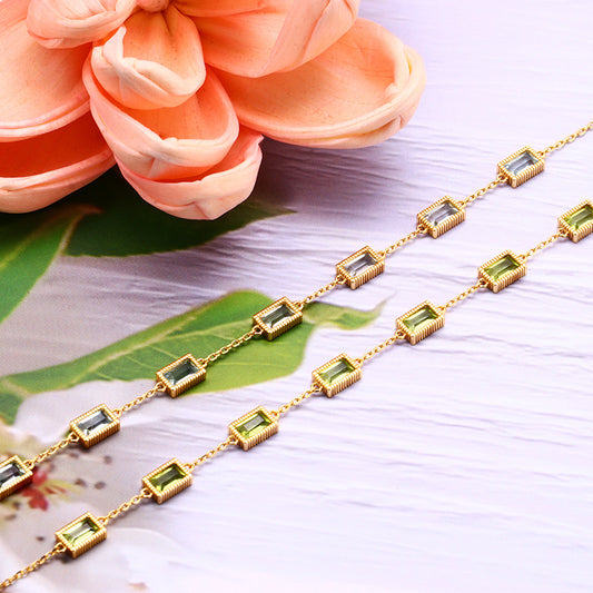 Pulsera de Cristal Natural Facetado - Realiza tus Sueños