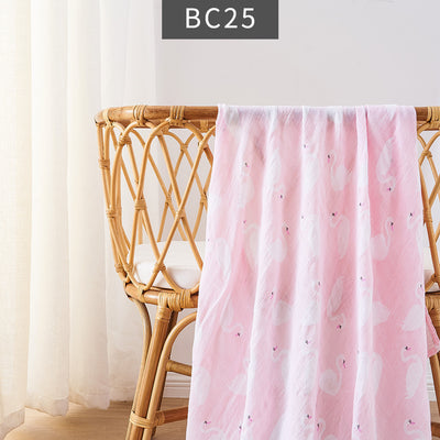 Manta Baño Bambú Algodón para Bebé - Ligera y Suave para Verano - Image 12
