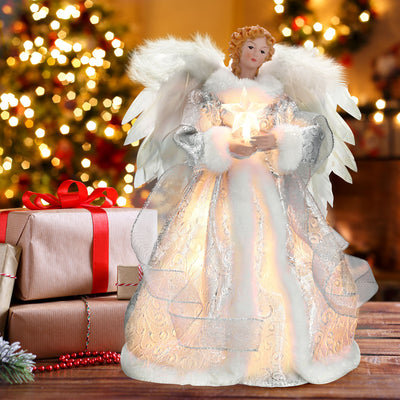 Estrella Luminosa para Árbol de Navidad con Luz LED Decorativa