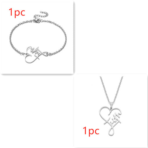 Collar Colgante Corazón de Fe - Image 8