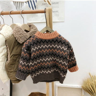 Suéter Infantil Estilo Coreano - Unisex para Bebés y Niños - Image 9