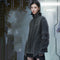 Chaqueta Street Funcional Oversize Desgastada Dark Punk