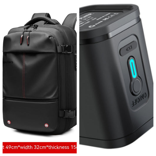 Mochila Ejecutiva Multifunción con Compartimento para Laptop y Compresión de Vacío - Image 12