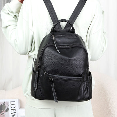 Mochila de Cuero para Mujer - Diseño Minimalista y Funcional - Image 14