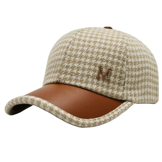 Gorra de Béisbol Unisex Cuadrícula Pata de Gallo - Image 3