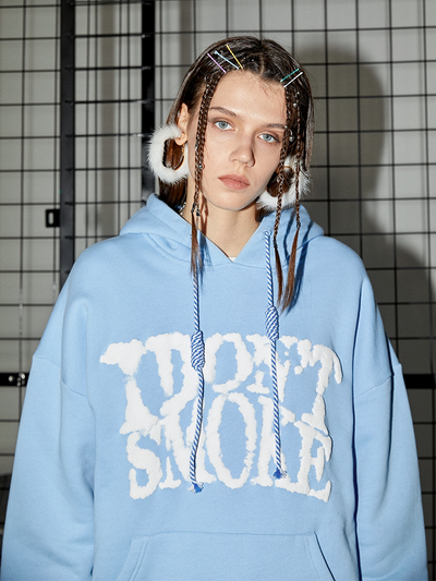 Sudadera de Pareja Cielo Azul y Nubes Blancas - Diseño 3D Dejar de Fumar - Image 20