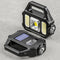 Linterna Solar Recargable Impermeable con Luz Potente